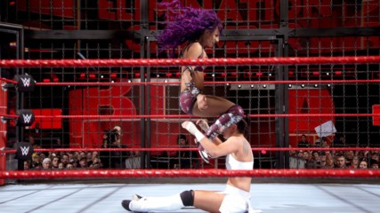 Sasha Banks brutalizes both members of Absolution: WWE Elimination Chamber 2018 (WWE Network Exclusive)