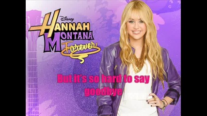 Miley Cyrus [hannah Montana] - Ill always remember you