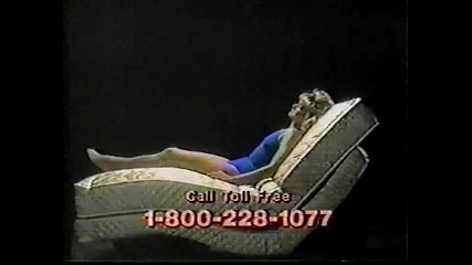 Реклама на легло в Сащ от 1984 година