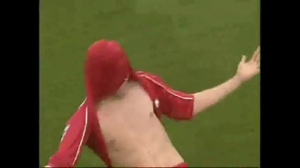Riise Amazing free kick vs Man. Utd