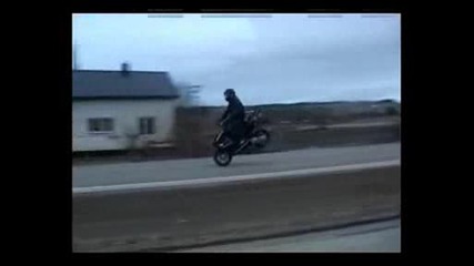 Scooter Stunt Yamaha Aerox