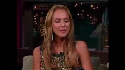 Jessica Alba Talks-Good Luck Chuck(добро качество)