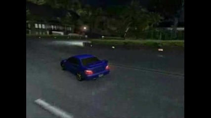 Subaru Impreza Drifting