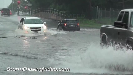 Наводнение в Урбана , Илинойс 12.7.2014