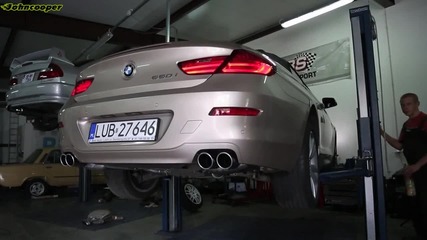 Bmw 650i F13 Eisenmann Race exhaust