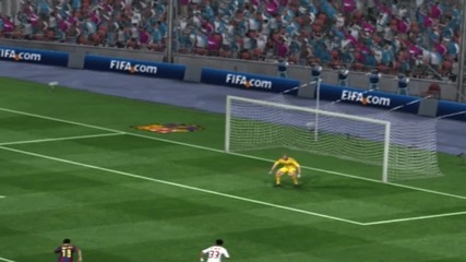 Fifa 11 || Barcelona || Messi goal
