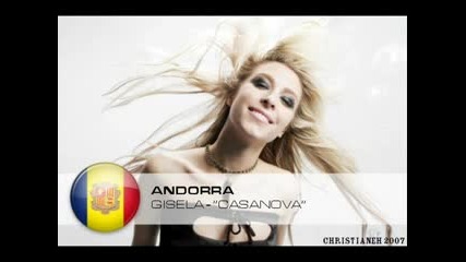 Eurovision 2008 Andora: Gisela - Casanova 