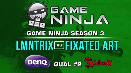 Game Ninja CS:GO #2 - LMNTRIX vs Fixated Art