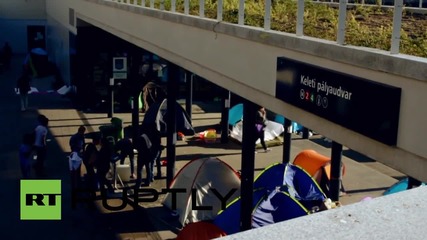 Hungary: Budapest holds 'Solidarity Day' in support of refugees at Keleti station