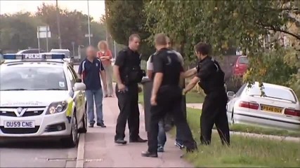 Добра реакция на полицай!