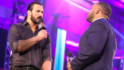 Drew McIntyre drops MVP with a Claymore on “The VIP Lounge”: Raw, May 25, 2020