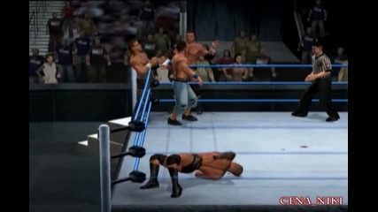 Raw vs Smackdown 2010 - John Cena & Dx vs Randy Orton & The Legacy 