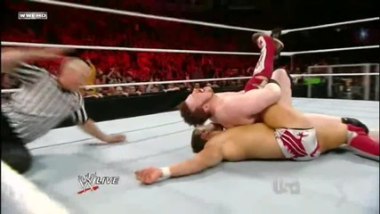Sheamus Brogue Kicks Daniel Bryan in mid-air