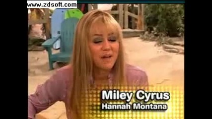 Behind The Scenes - Hannah Montana