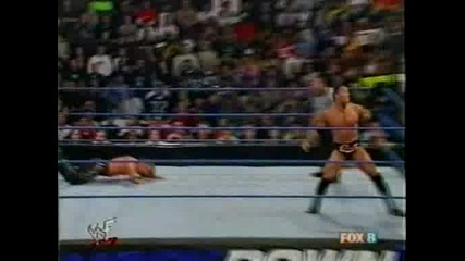 Undertaker & Chris Jericho Vs The Rock & Rob Van Dam