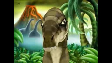 3d Crazy dinosaur