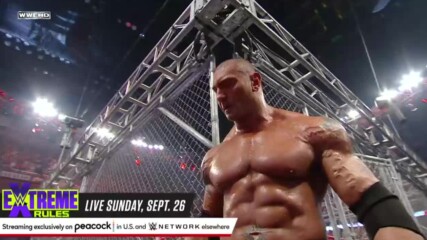Randy Orton vs. Batista - WWE Title Steel Cage Match: WWE Extreme Rules 2009