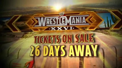 Wrestlemania 26 Промо (2010) 