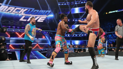 Kevin Owens & The New Day vs. Cesaro, Shinsuke Nakamura & Rusev: SmackDown LIVE, April 16, 2019