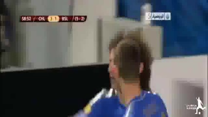 David Luiz Amazing Goal vs Fc Basel