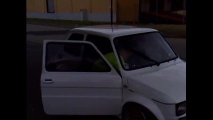Fiat 126 yamaha R1 Engine