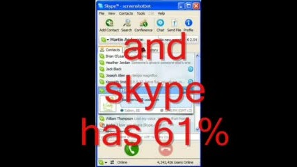 ooVoo vs Skype and ICQ vs MSN
