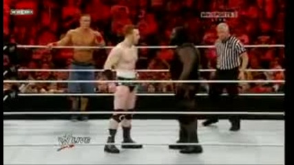 Wwe Raw 29.8.2011 John Cena And Sheamus Vs Mark Henry And Christian