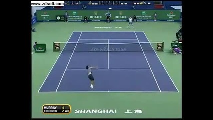 Murray vs Federer - Shanghai 2010! - The Full Match! - Part 3/9!