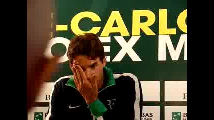 Atp 1000 Monte Carlo 2009 : Федерер след мача си с Вавринка