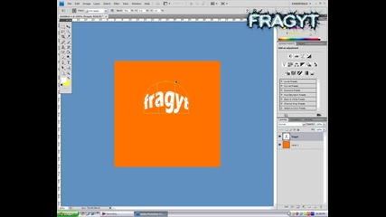 Photoshop Уроци: Трансформация на текст