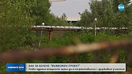 БАН: АЕЦ "Белене" е възможен проект