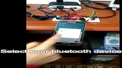 arduino control ac lamp Using Android Bluetooth