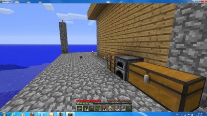 Minecraft bug + My minecraft New House