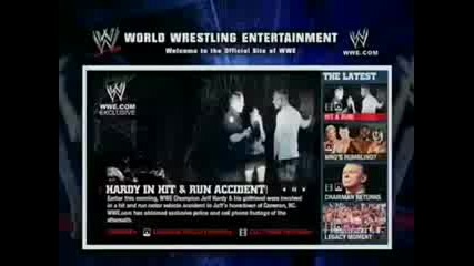 Wwe 09.01.09 Jeff Hardy - Катастрофа