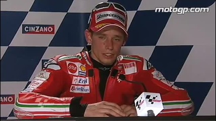 Stoner interview after the Catalunya Gp 