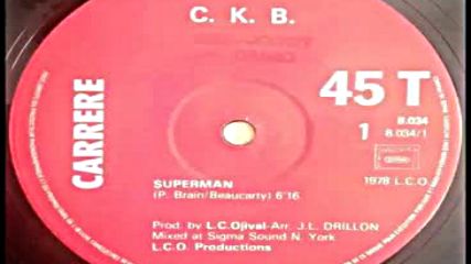 C.k.b. - Superman 1978 vinyl