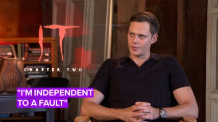 Bill Skarsgård doesn't like asking his famous family for acting advice