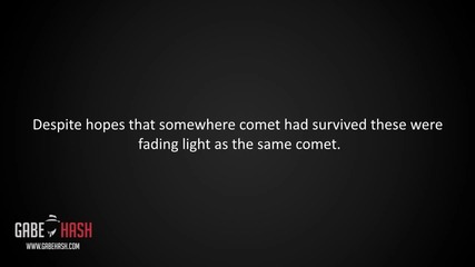 Наса потвърждава, че Кометата - Ison е мъртва - Nasa Confirms: Comet Ison Death!! 2013