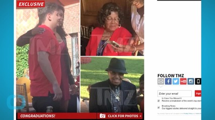 Michael Jackson's Son Prince -- Grandma &amp; Grandpa Reunite for Graduation Party