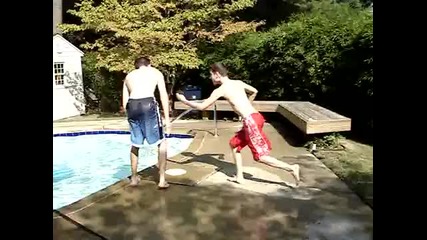Rko Into the Pool