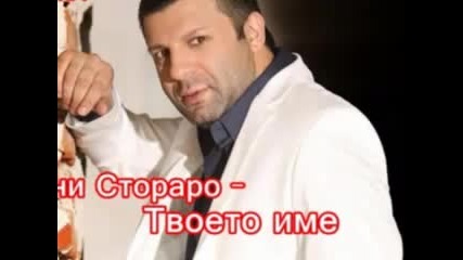 Тони Стораро - Твоето име ( Cd Rip )