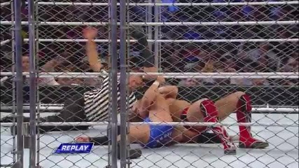 Daniel Bryan vs. Wade Barrett - Steel Cage Match: Smackdown, Aug. 23, 2013