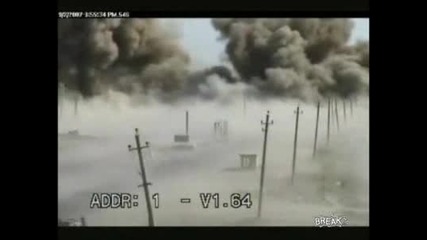 Падане на бомба посред бял ден в Ирак 
