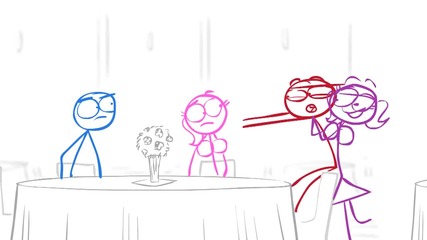 Dick Figures - Trouble Date