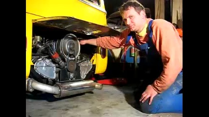 двигател на порше в Vw бус