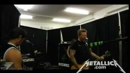 Metallica - In The Tuning Room - Moscow [april 24, 2010]
