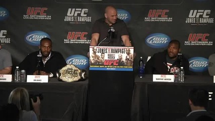 Ufc 135 Press Conference Highlight - Shut Up