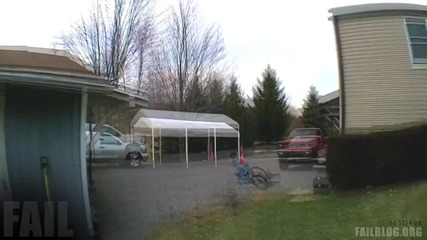 Bike trick fail Hd