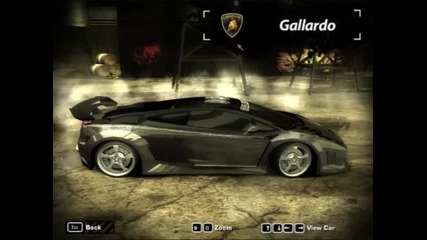 Nfs Most Wanted My Best Cars
