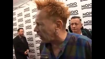 Johnny Rotten lets loose - изрод 